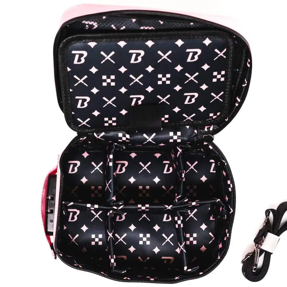 Blazy Susan  - Smell-Proof Stash Bag, Pink Accessory