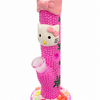 Pink Bow & Kitty Rhinestone Glass Bong with Floral Base 25cm random colour  | UG35-51