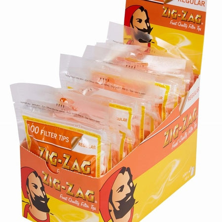 Zig Zag Regular Filter Tips Bag 150 x 10 bags