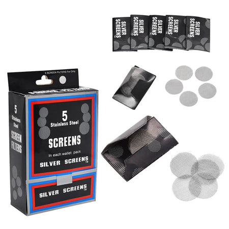 Pipe Screen Gauze Silver Accessory boxed