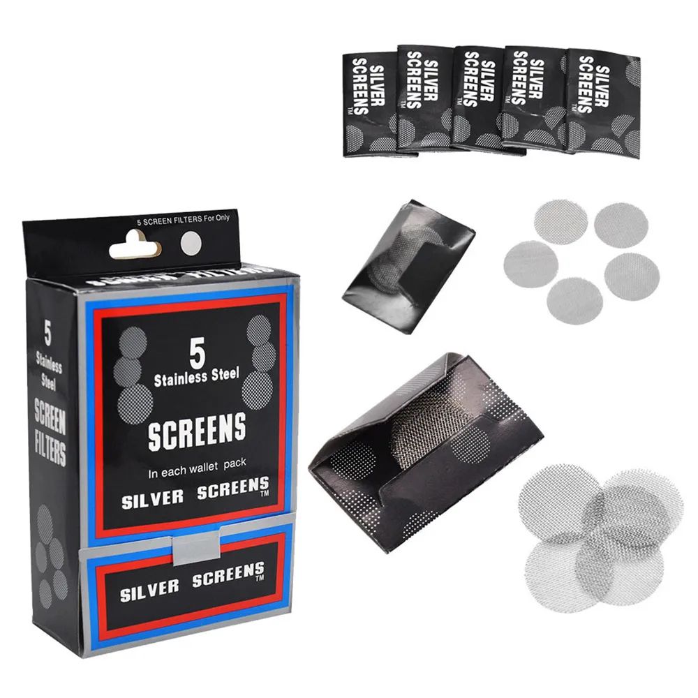 Pipe Screen Gauze Silver Accessory boxed