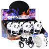 SINGLE Panda Grinder 3 inch Black and White x 1