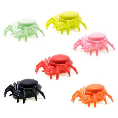 SINGLE Spider Herb Grinder Assorted Colours x 1