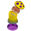Large Metal Mushroom Herb Grinder Multifunctional Zinc Alloy Assorted Colours x 1