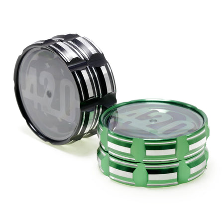 SINGLE Glass Grinder Multifunctional Zinc Alloy Assorted Colours x 1