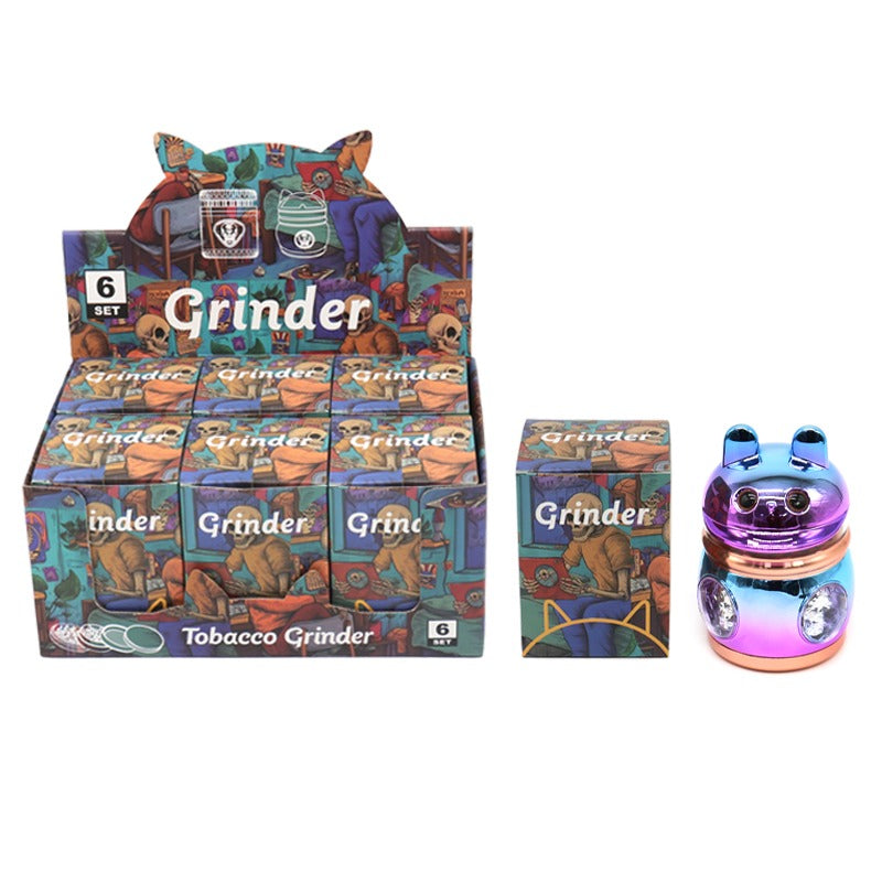 SINGLE Rainbow Cat Grinder Assorted Colours x 1