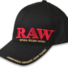 Raw Black Cap with Red Logo + Poker Accessory x 1