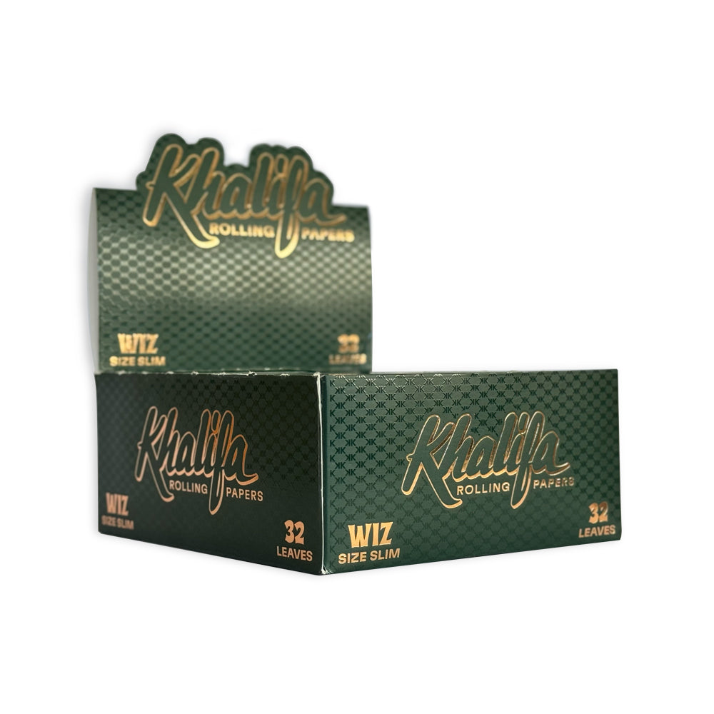 Limited Edition Khalifa Rolling Papers (Kingsize) Wiz Size Slim 50 pack