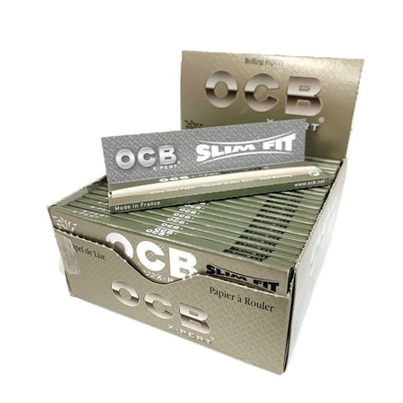 OCB Xpert Silver King Size Slim Rolling Paper 50 pack