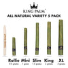 Kingpalm Natural Variety 5 Pack with Boveda