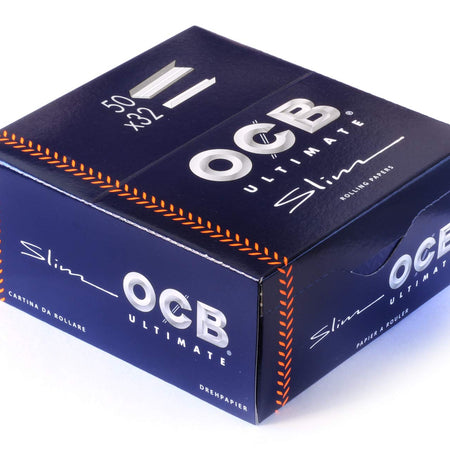 OCB Ultimate King Size Slim Rolling Paper 50 pack