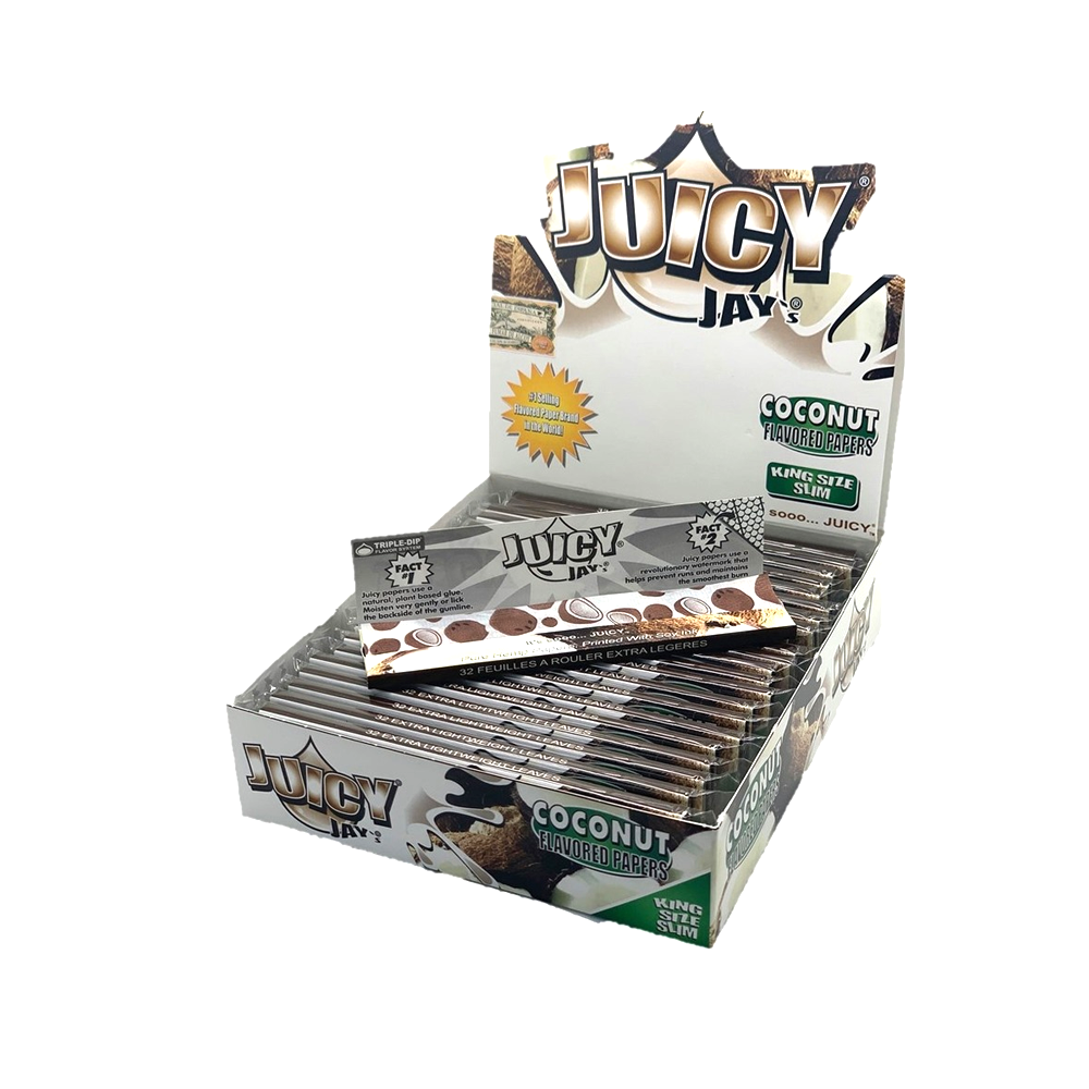 Juicy Jay’s Coconut King Size Rolling Papers
