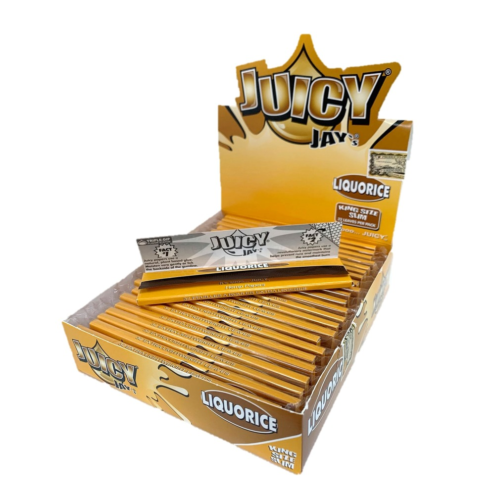 Juicy Jay’s Liquorice King Size Rolling Papers