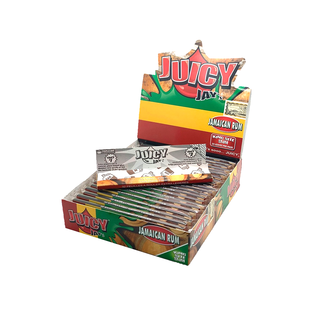 Juicy Jay’s Jamaican Rum King Size Rolling Papers