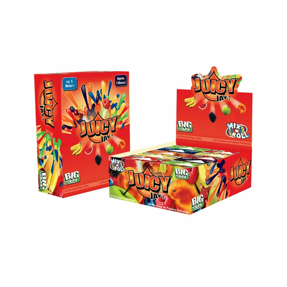 Juicy Jay´s Mix N Roll Flavoured Paper Rolls Big Size