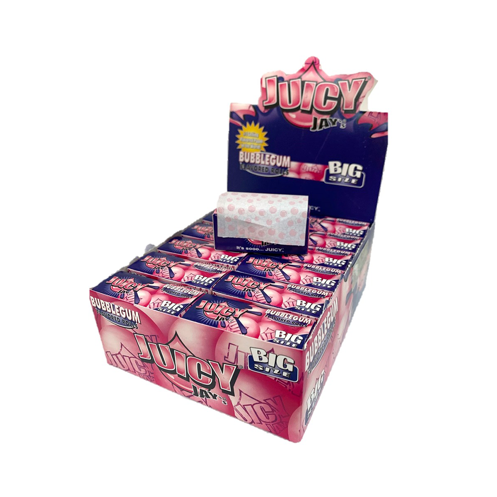 Juicy Jay´s Bubblegum Flavoured Paper Rolls Big Size