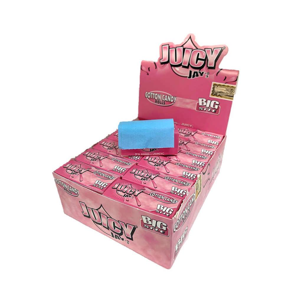 Juicy Jay´s Cotton Candy Flavoured Paper Rolls Big Size