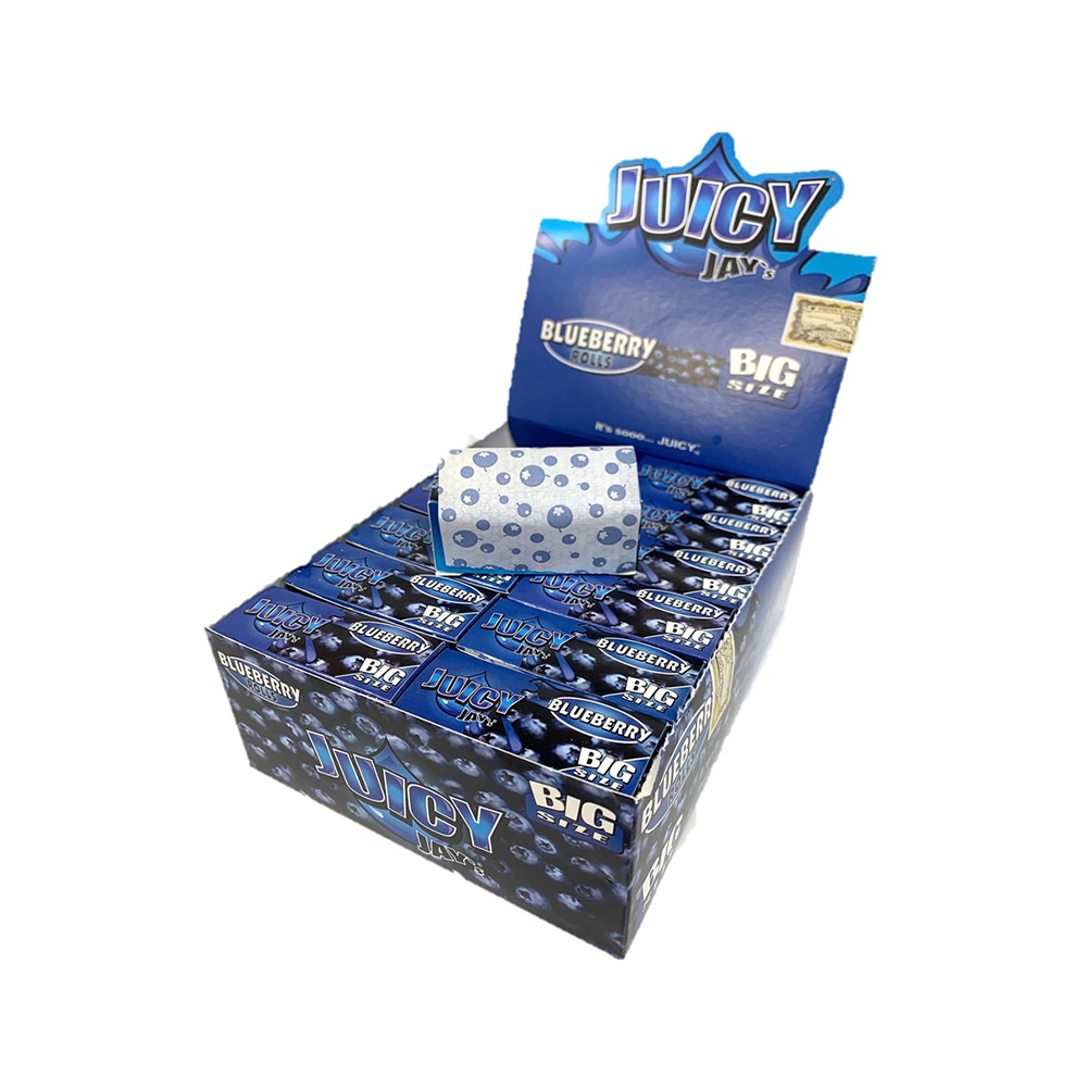 Juicy Jay´s Blueberry Flavoured Paper Rolls Big Size