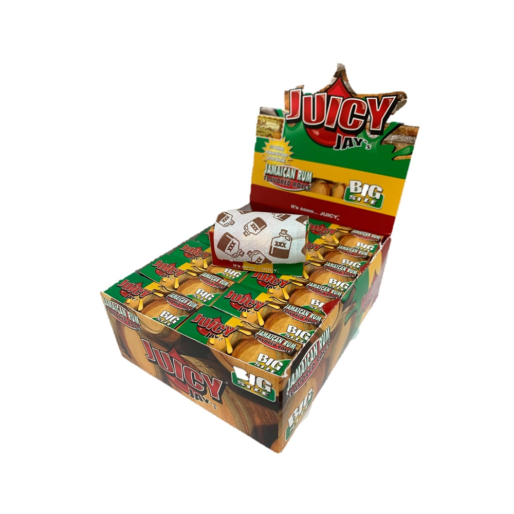 Juicy Jay´s Jamaican Rum Flavoured Paper Rolls Big Size