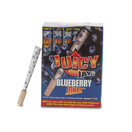 Juicy-Jay´s-Jones-Blueberry-Pre-Rolled-Cones-1-1/4 