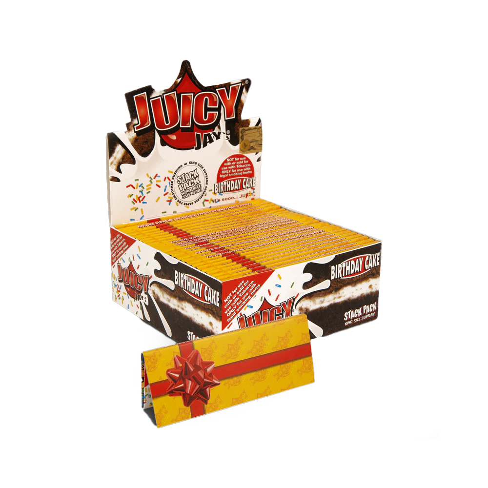 Juicy Jay’s Birthday Cake Supreme King Size Rolling Papers