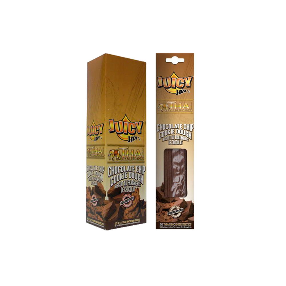Juicy Jay´s Chocolate Cookies Dough Thai Incense Sticks 12 pack