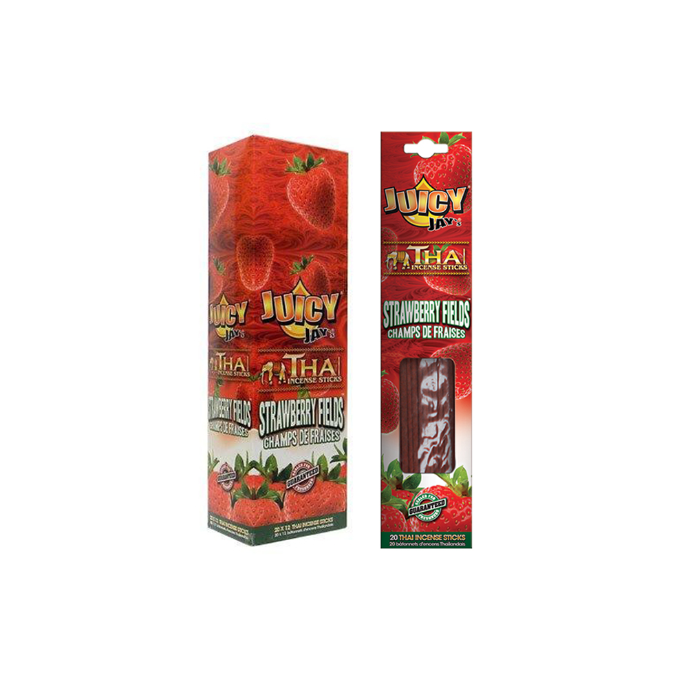 Juicy Jay´s Strawberry Field incense Sticks 12 pack