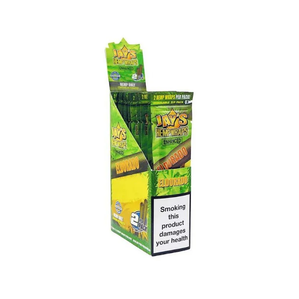 Juicy Jay´s Hemp Wraps Blunts Eldorado 25 pack