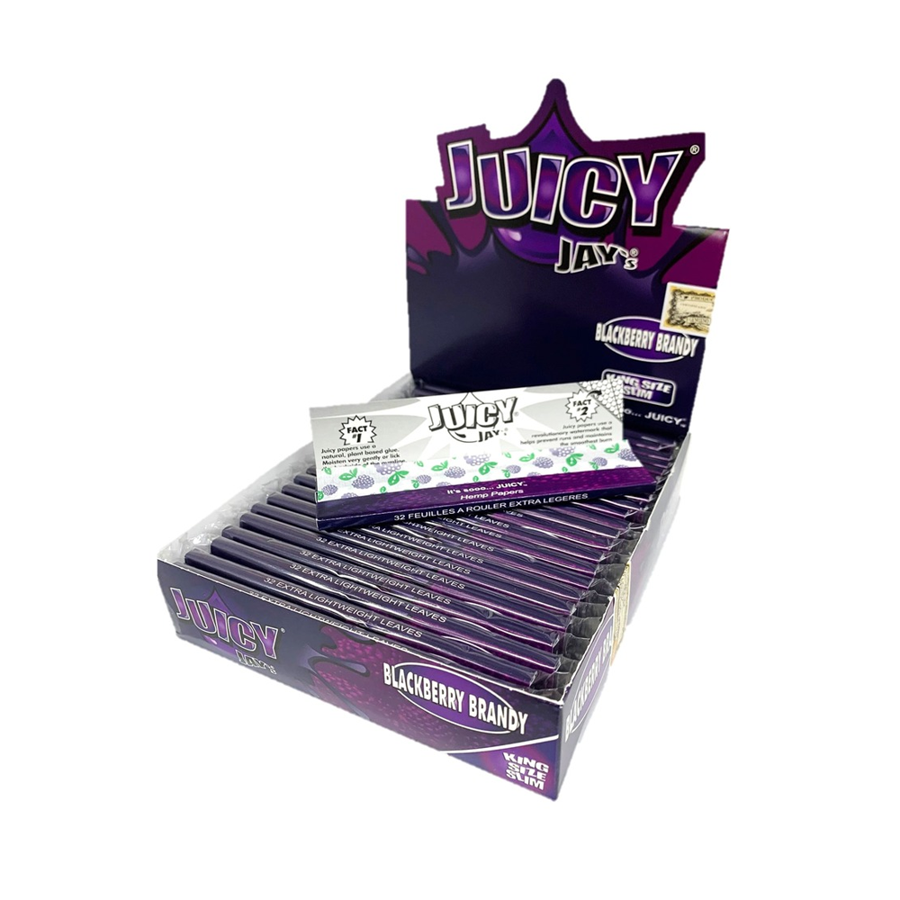 Juicy Jay's Blackberry Brandy King Size Rolling Papers
