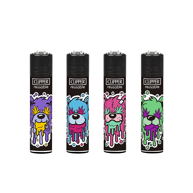 Clipper Classic Large Lighter JUICY BEARS X 48 lighters CL3A2003UKH