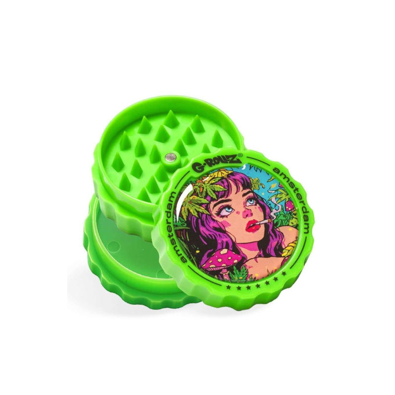 G-Rollz | 3-Part Grinder 53mm 'Jungle' (18pcs/display)
