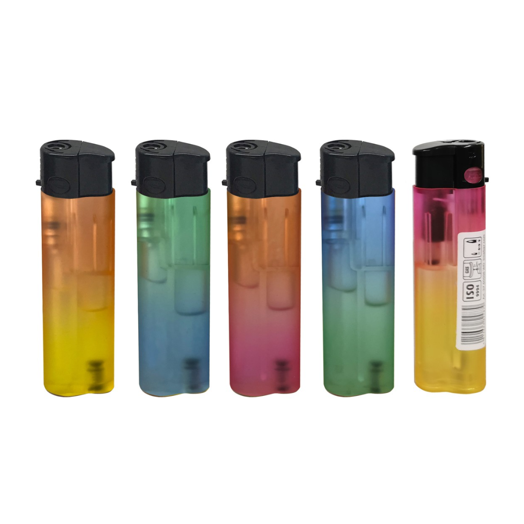 Atomic Festival ELECTRONIC TURBO JET TWO-TONE LIGHTER ASSORTED COLORS