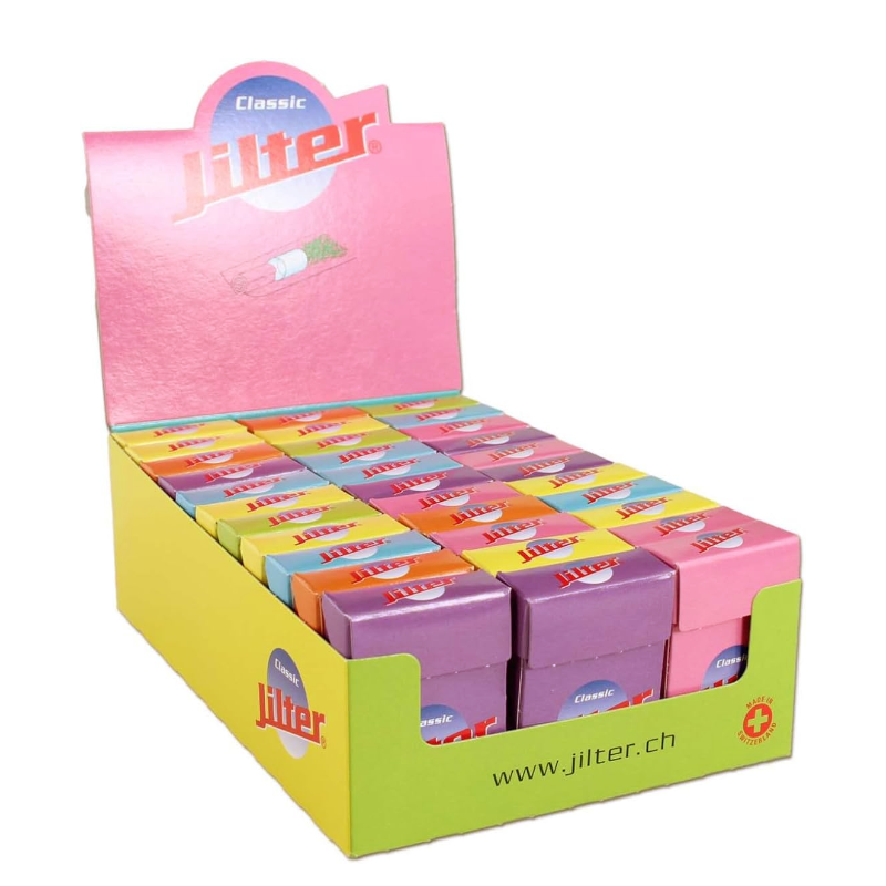 Classic Jilter® Display Box – 33 Boxes × 42 x 6mm Filters