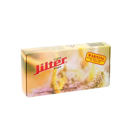 Jilter® Glass Pipe | Original glass pipe with 42 filters