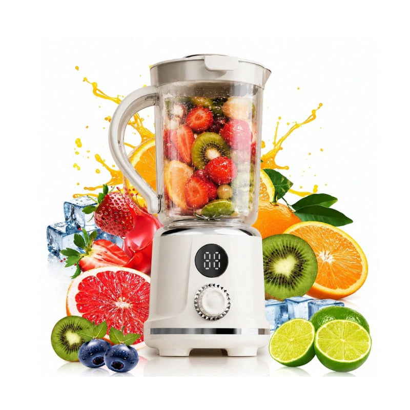 MOHL Portable Blender AJ-03 – USB Rechargeable Personal Blender with LCD Display, 20,000 RPM Motor, 2-Speed Smoothie Maker