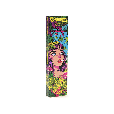 G-Rollz | 'Jungle' 50 King Size Green Papers + Tips (20 Booklets Display)