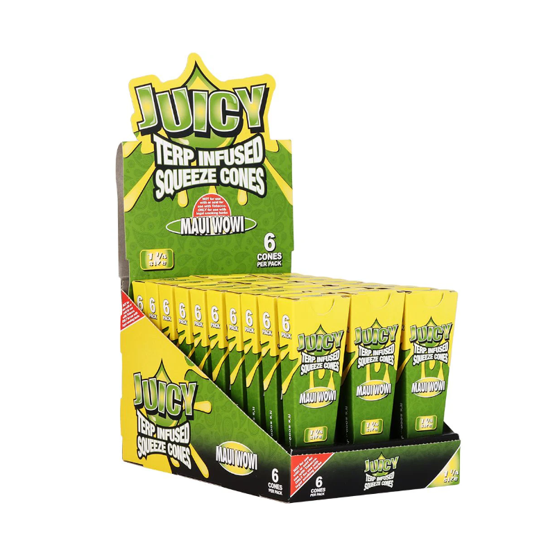 Exclusive Juicy Jay's Squeeze Cones 1 1/4 | Maui Wowi | 30pk Display