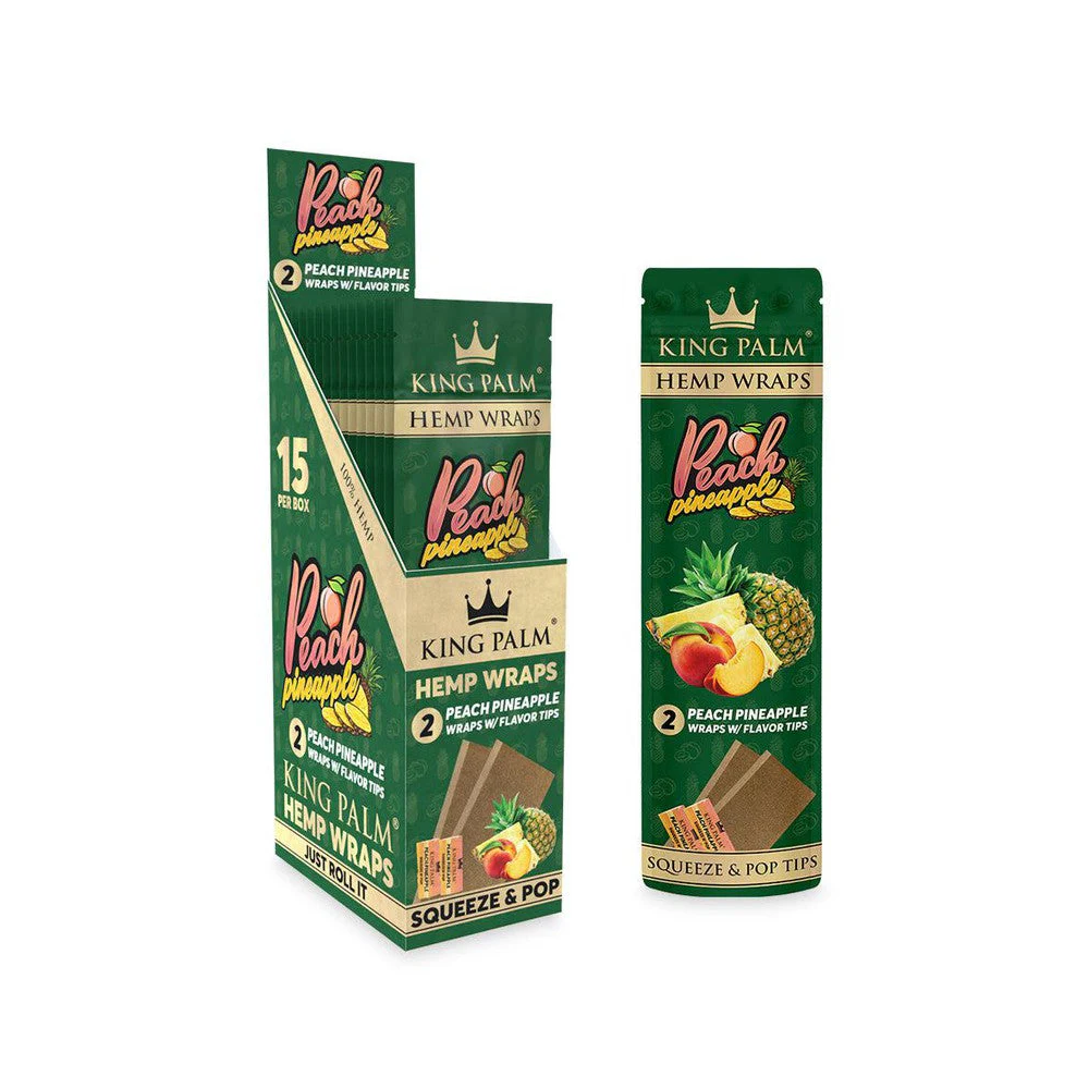 King-Palm-2-Hemp-Wraps-&-Tips-Peach-Pineapple