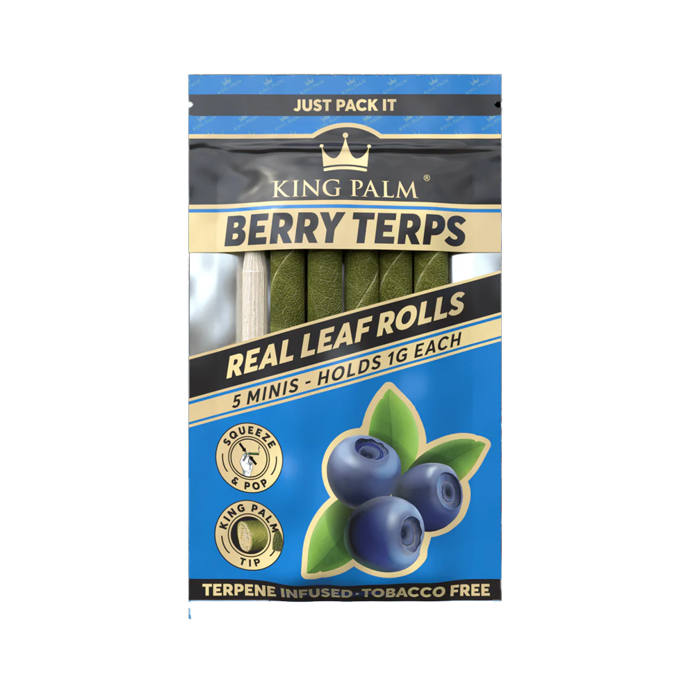 Kingpalm-5-Mini-Rolls-Berry-Terps