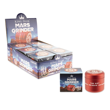 Kingpalm-Mars-Grinder-Red