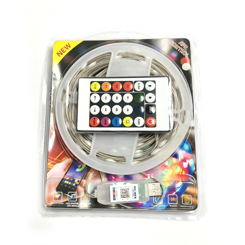 10M RGB LED Fairy String Lights – App & Remote Controlled USB Decorative Lighting SS-1856