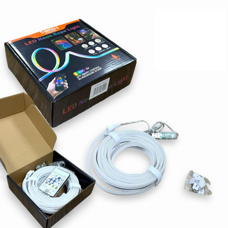 LED Strip Light Silicone Neon RGB App 5m GSO615