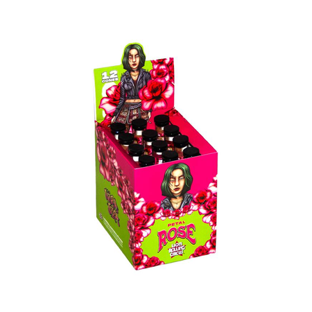 Lion Rolling Circus Rose Cone - 12 per box