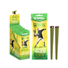 G-Rollz | Banksy's Graffiti - 2x 'Lemon Haze' Terpene-infused Cones (12 pack Display, 24 wraps)