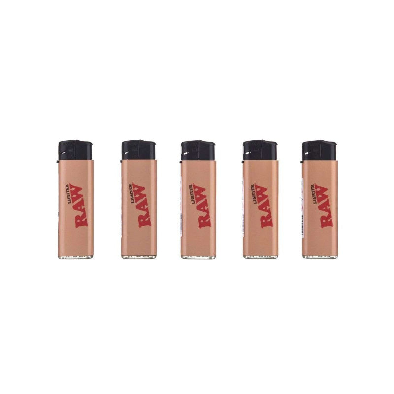 Raw Blaze Brown Refillable Electronic Lighter (50pcs/display)