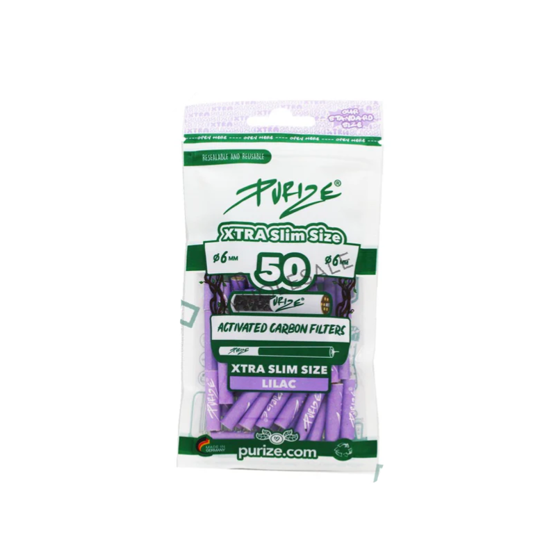 PURIZE® XTRAslim LILAC 50 Bag 5.9MM