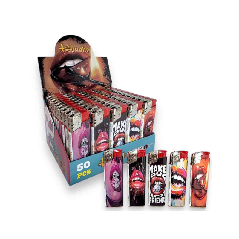 4Smoke Electronic lighter Lips L178 50pcs