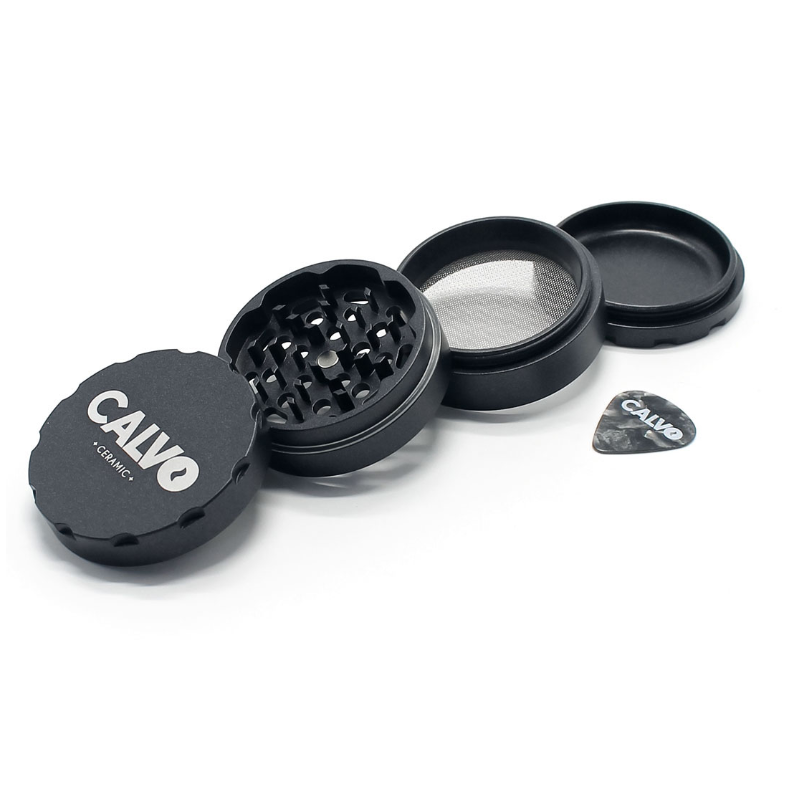 Calvo Ceramic Grinder Black 63mm MCC-BK