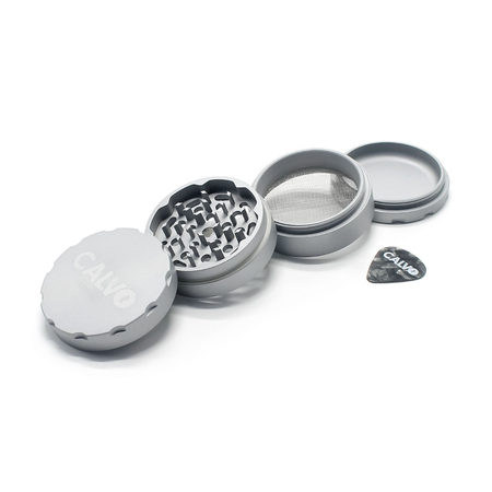 Calvo Ceramic Grinder Silver 63mm MCC-S