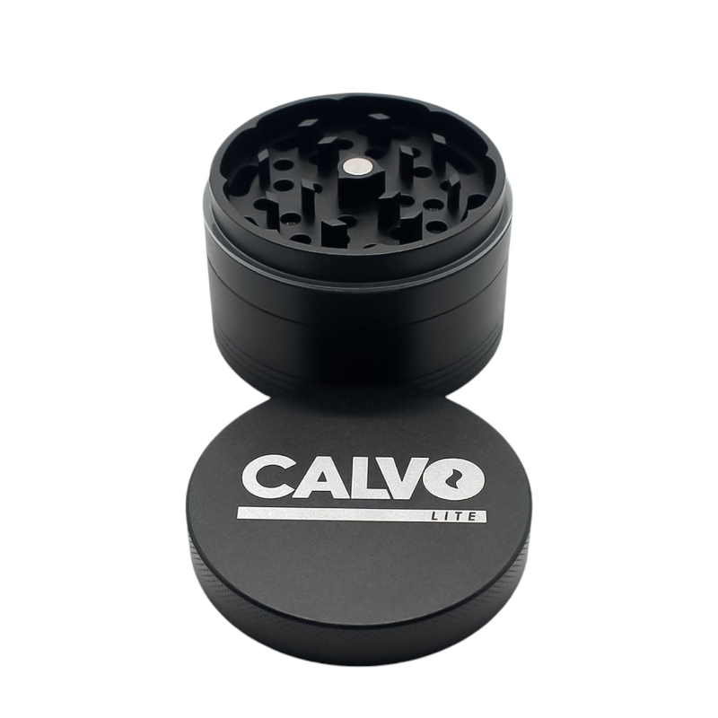 CALVO Lite Grinder BLACK (Ø 50 mm / 4-parts) MCL50-BK